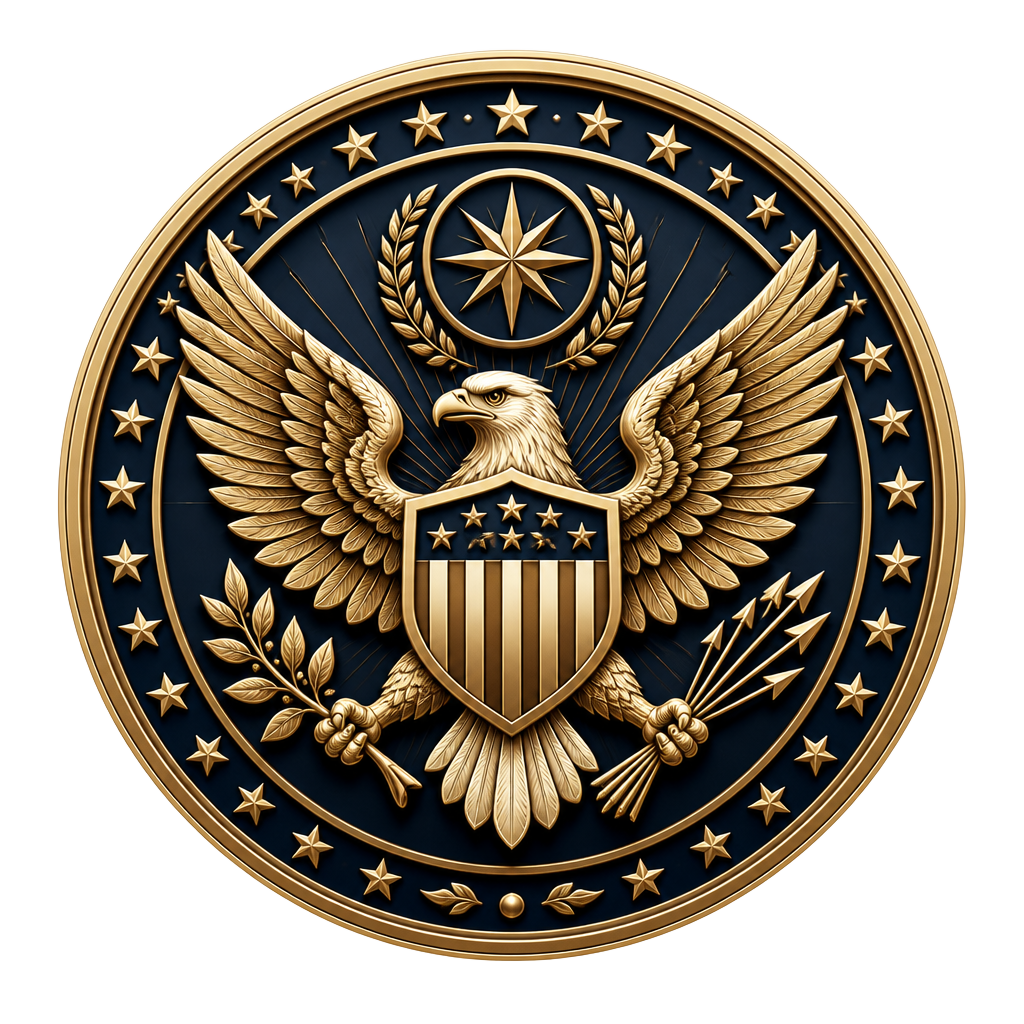 American eagle seal